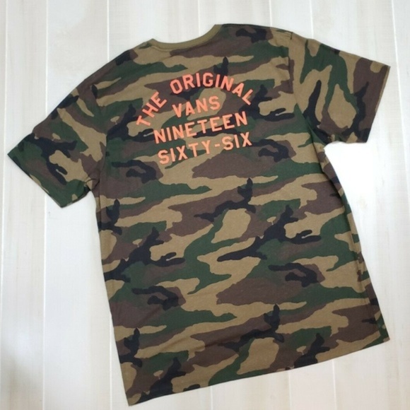 Vans Other - Vans Men's Camo Logo Tee NWT ~ DM22-23